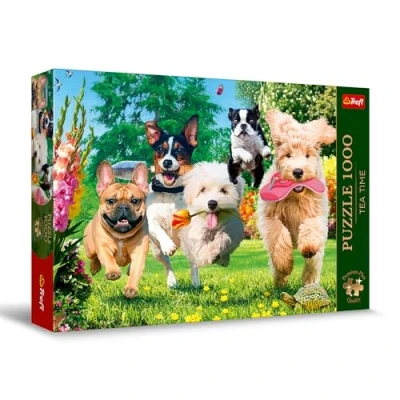 Afbeelding van Trefl 1000 Premium Plus Tea Time: Here Comes Trouble!_FSC Mix 70%.