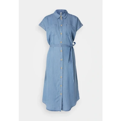 Afbeelding van ONLY Onlpema Hannover Dress Spijkerjurk, Dames, Maat: Small, Medium blue denim