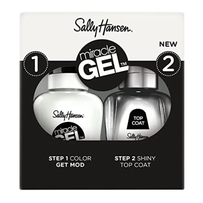 Afbeelding van Sally Hansen Miracle Gel Duo Nagellak Top Coat and Get Mod 900, 29,4 ml
