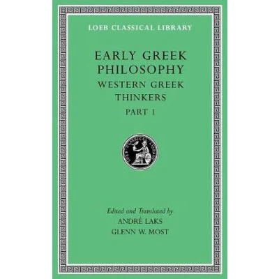 Afbeelding van Early Greek Philosophy Vol IV Sophists