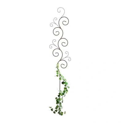 Afbeelding van plantensteun metaal 160 cm tuinsteker klimplanten