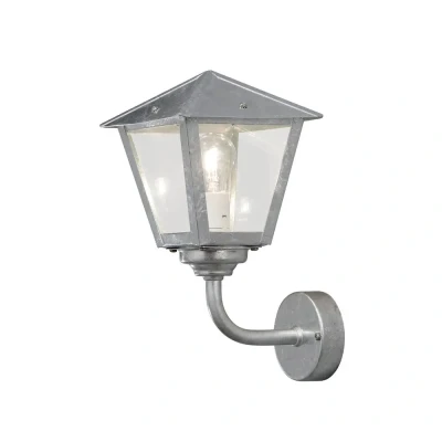 Afbeelding van Konstsmide Benu 439 320 Buitenlamp (wand) Spaarlamp, LED E27 60 W Staal