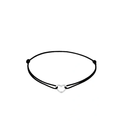 Afbeelding van Elli HERZ Armband, Dames, Maat: 17, Schwarz