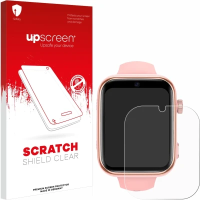 Afbeelding van upscreen Screenprotector voor Akumaka 4G Kids Smartwatch Folie Beschermfolie transparant