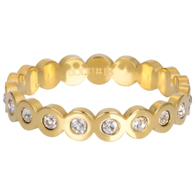 Afbeelding van Big Circle Stone 17 / Gold