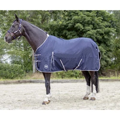 Afbeelding van HKM Weidedeken Ecolight Winter 300g Donkerblauw 115/165