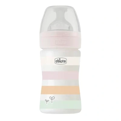 Afbeelding van Chicco zuigfles Siliconen Well Being 150ml wit