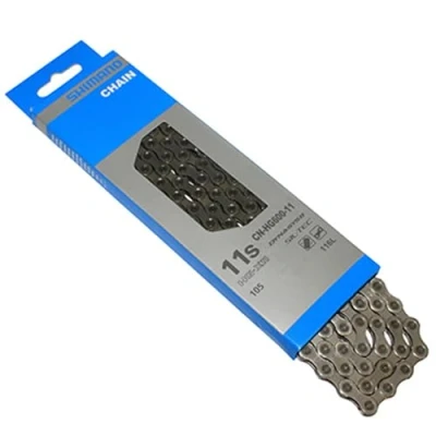 Image de Chaine velo 11v. shimano hg 601 (105/slx) 116m attache rapide (compatible e bike/vae)