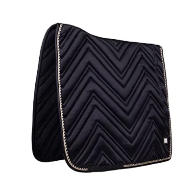 Afbeelding van Qhp Zadeldek Menton dress Black Pony Zadeldekje paard