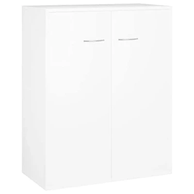Afbeelding van vidaXL Wit dressoir 60x30x75 cm bewerkt hout
