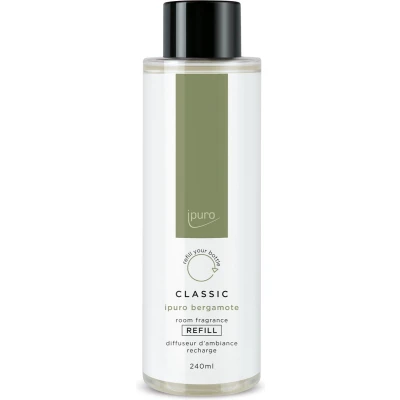 Afbeelding van Ipuro Classic Bergamote geurstokjes 240 ml refill navulling