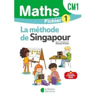 Afbeelding van METHODE DE SINGAPOUR MATHEMATIQUES CM1 FICHIER ELEVE,1