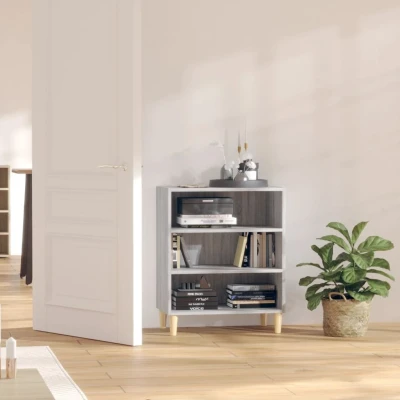 Afbeelding van vidaXL Dressoir 57x35x70 cm spaanplaat grijs sonoma eikenkleurig