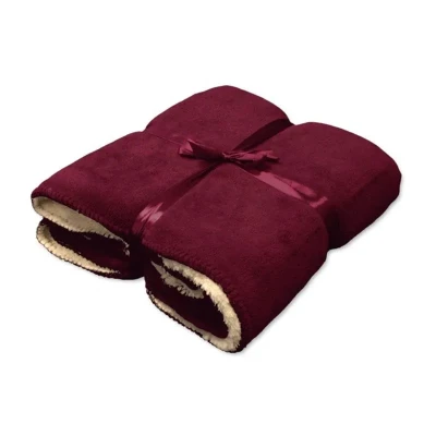 Afbeelding van Unique Living Coby plaid 130x160cm tawny port