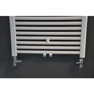 Afbeelding van Wiesbaden Luxe radiator aansluitset recht chroom