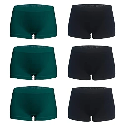 Afbeelding van Libella set van 6 stuks damesslips met lage taille, naadloze microvezel 3908