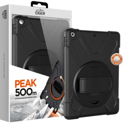 Afbeelding van Eiger Peak 500m Back Cover Hoes Zwart Geschikt voor Apple iPad 10.2 (2019/2020/2021)