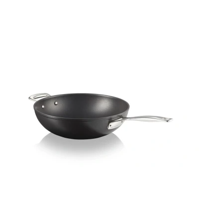 Afbeelding van Le Creuset Anti aanbak Wokpan + Handvat In Zwart 30cm 4,7l