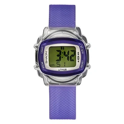 Afbeelding van Shaon 39 6067 00 Horloge Kunststof Paars Ø 42 mm