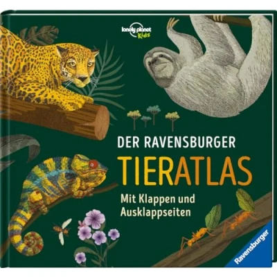 Afbeelding van Der Ravensburger Tieratlas eine tierisch spannende Reise rund um die Welt