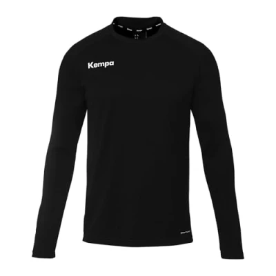 Afbeelding van Kempa Performance Longsleeve, Maat: Large, Schwarz
