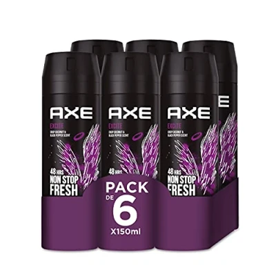 Afbeelding van 6x Axe Deodorant Bodyspray Excite 150 ml