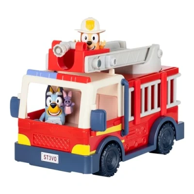 Image de Pack 2 Figurines Bluey Le camion de Pompier