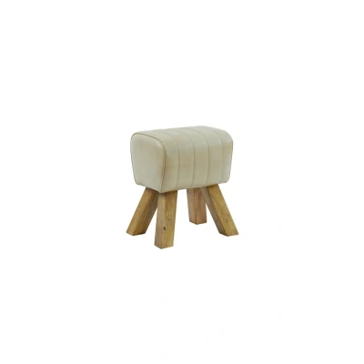 Afbeelding van Light &amp; Living Kruk RAMY 40x31x46cm Bruin