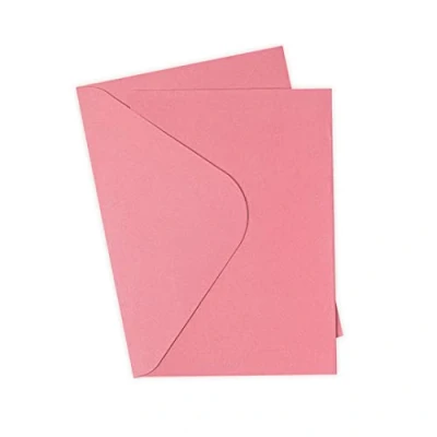 Afbeelding van Sizzix Card &amp; Envelope Set A6 Rose (10&amp;10pcs) (665690) (DISCONTINUED)