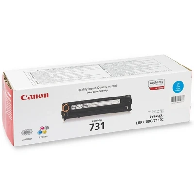 Image de Canon 731 C Cyan original cartouche de toner pour i SENSYS LBP7100Cn, LBP7110Cw, MF623Cn, MF628Cw, MF8230Cn, MF8280Cw