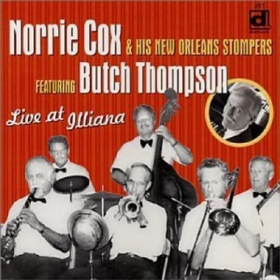 Afbeelding van Norrie Cox &amp; His New Orleans Stompers Feat. Butch Thompson Live At The Illiana (CD)