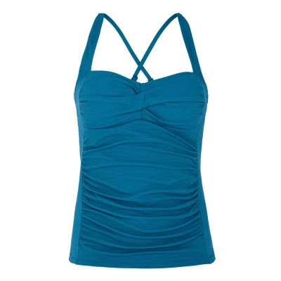 Afbeelding van Protest Mixlusca 25 Tankini top Dames B&amp;C Cup Verstelbare bandjes Surfing Blue