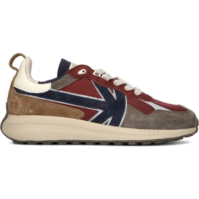 Afbeelding van KAOTIKO Vancouver Sneakers Heren Rood Maat 40