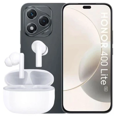 Image de Honor 400 Lite Black + Earbuds X7 White
