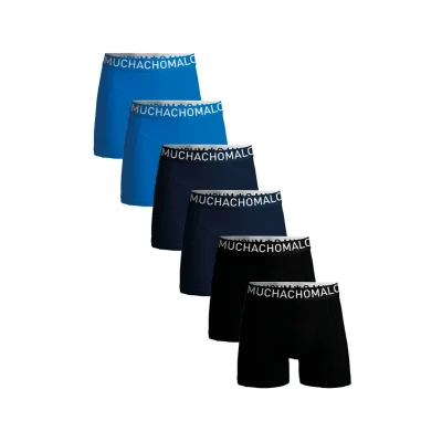 Afbeelding van Muchachomalo Heren Boxershorts Microfiber 6 Pack Maat XL Mannen Onderbroeken