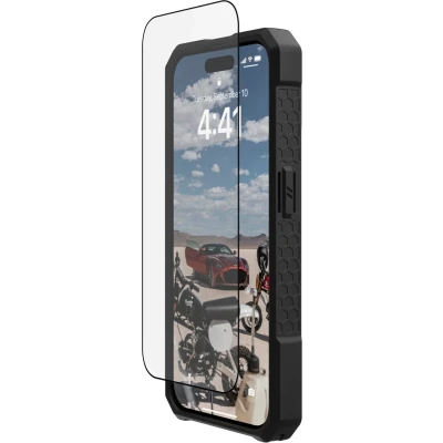 Afbeelding van Urban Armor Gear Plus Tempered Glass Screenprotector (glas) Geschikt voor: iPhone 15 Pro 1 stuk(s)