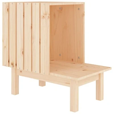 Afbeelding van Kattenhuis 60X36X60 Cm Massief Grenenhout