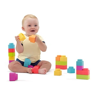 Afbeelding van Bouwspel met blokken Play&amp;Sense Blocks Moltó 24 Onderdelen
