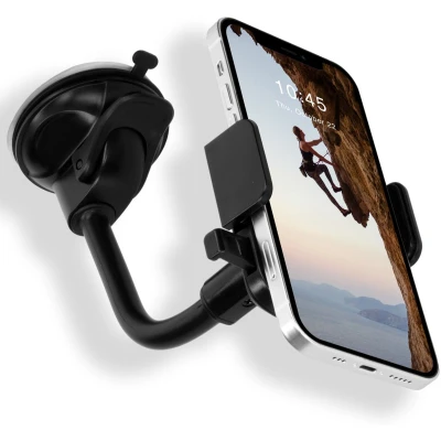 Afbeelding van Accezz Universele Telefoonhouders Auto GSM Houder Zuignap Accessories Telefoonhouder Geschikt voor voorruit Zwart