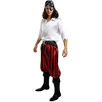 Afbeelding van FUNIDELIA Piraten kostuum Boekanier Collectie voor mannen Maat: XL