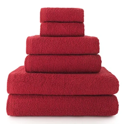 Afbeelding van Top Towels 2 handdoeken, badhanddoeken en bidet 100% katoen, 500 g/m14
