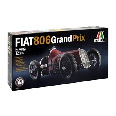 Afbeelding van Italeri Fiat 806 Grand Prix Montagekit Sportwagen modelbouw 1:12