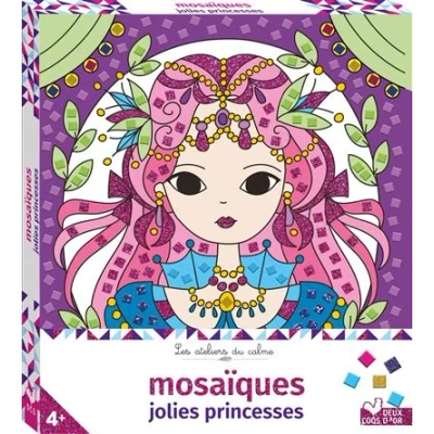 Image de Mosaïques jolies princesses boîte avec acccessoires
