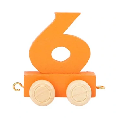 Afbeelding van small foot Coloured Numbers Train 6