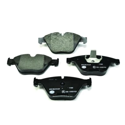 Afbeelding van HELLA 8DB 355 015 391 Remblokkenset Geschikt voor slijtage waarschuwingscontact BMW: 5 Saloon, Touring, 7