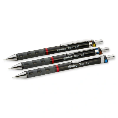 Afbeelding van rOtring Tikky Black PLC 0.35 0.5 0.7mm
