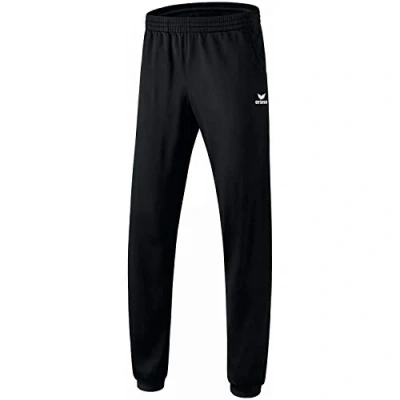 Afbeelding van Erima Polyester trainingsbroek met boorden zwart 104 / L