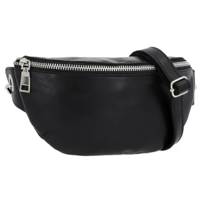 Afbeelding van Gusti Leder Rosamonde Heuptas, Maat: One Size, Schwarz glatt