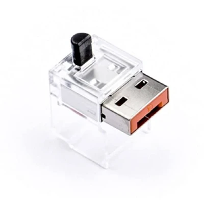 Afbeelding van Smartkeeper NC03P1OR RJ45 LAN kabelslot Set van 12 stuks Oranje Zonder sleutel