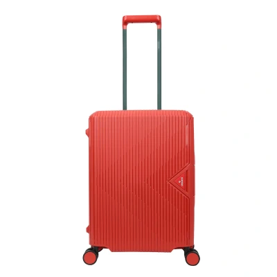 Afbeelding van Decent Handbagage koffer / Trolley 55 x 40 20 cm Smart Rood